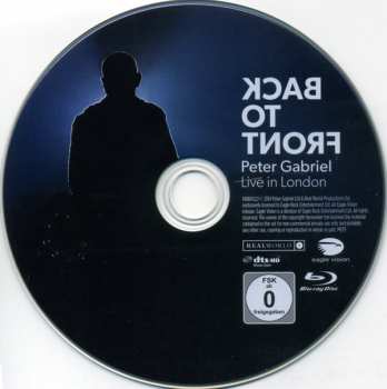 Blu-ray Peter Gabriel: Back To Front (Live In London)