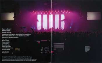 Blu-ray Peter Gabriel: Back To Front (Live In London)