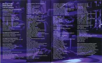 Blu-ray Peter Gabriel: Back To Front (Live In London)