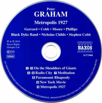 CD Peter Moore: Metropolis 1927