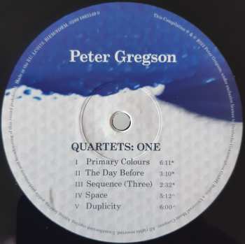 2LP Peter Gregson: Quartets DLX