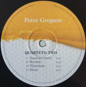 2LP Peter Gregson: Quartets DLX