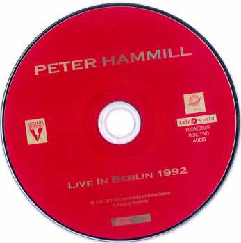 3CD Peter Hammill: Live In Berlin 1992