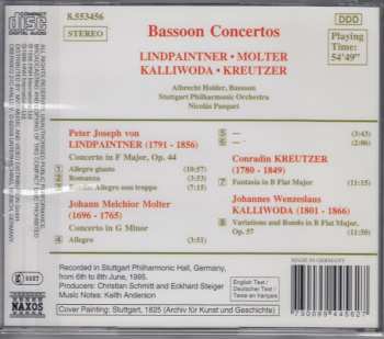 CD Jan Kalivoda: Bassoon Concertos From The Courts Of Baden And Württemberg