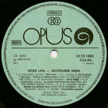 LP Peter Lipa: Neúprosné Ráno
