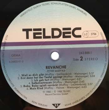 LP Peter Maffay: Revanche