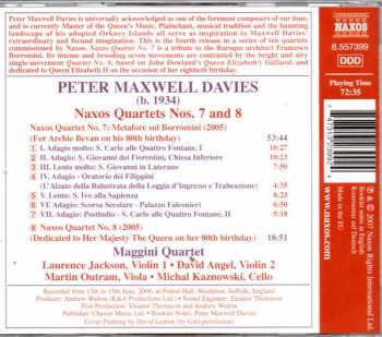 5CD Peter Maxwell Davies: The Naxos Quartets