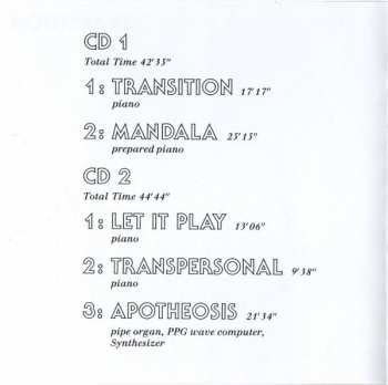 2CD Peter Michael Hamel: Transition