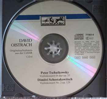 CD Pyotr Ilyich Tchaikovsky: Violinkonzert D-dur Op. 35 / Violinkonzert Nr. 2 Op. 129