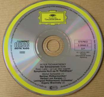 CD Pyotr Ilyich Tchaikovsky: Symphonie Nr. 6  "Pathétique" - Suite Aus Dem Ballet "Der Schwanensee"