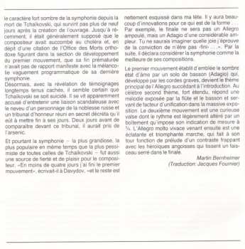 CD Pyotr Ilyich Tchaikovsky: Symphonie No.6 »Pathétique«