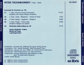 CD Pyotr Ilyich Tchaikovsky: Serenade Für Streicher Op. 48 / Serenade Mélancolique Op. 26 