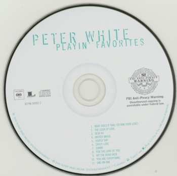 CD Peter White: Playin' Favorites