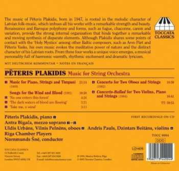CD Normunds Šnē: Music For String Orchestra
