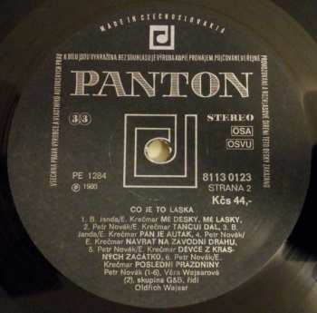 LP Petr Novák: Co Je To Láska /Planeta Snů/