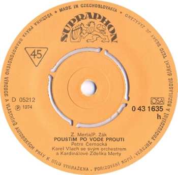 SP Petra Černocká: Adié, Řeknu Vám / Pouštím Po Vodě Proutí