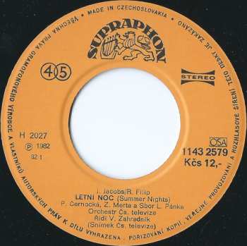 SP Petra Černocká: Letní Noc / Vrať Mi Zpět Můj Smích