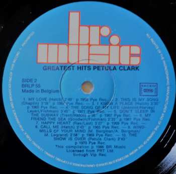 LP Petula Clark: Greatest Hits