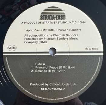 LP Pharoah Sanders: Izipho Zam (My Gifts)