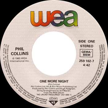 SP Phil Collins: One More Night