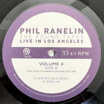 4LP/Box Set Phil Ranelin: The Found Tapes Live In Los Angeles