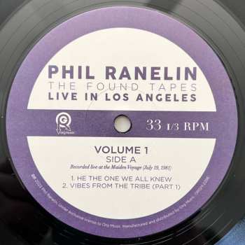 4LP/Box Set Phil Ranelin: The Found Tapes Live In Los Angeles