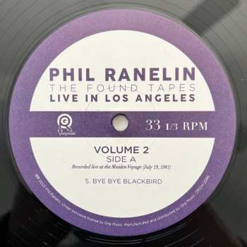 4LP/Box Set Phil Ranelin: The Found Tapes Live In Los Angeles
