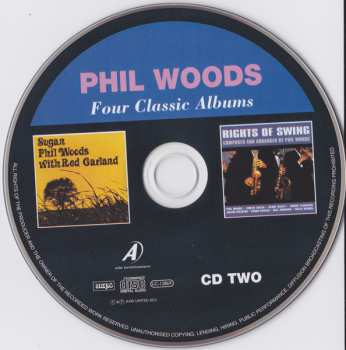 2CD Phil Woods: Four Classic Albums