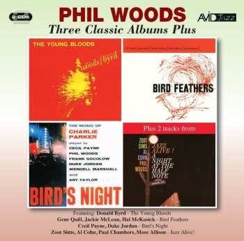 2CD Phil Woods: Three Classic Albums Plus