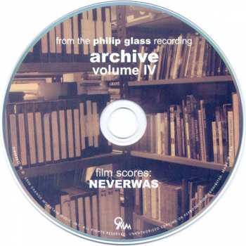 CD Philip Glass: Film Scores: Neverwas