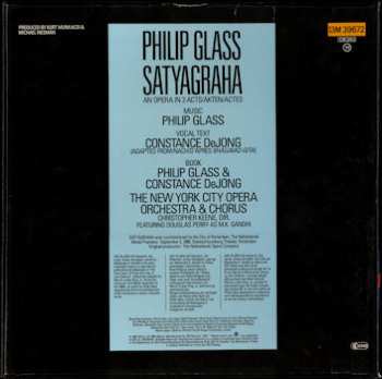 3LP/Box Set Philip Glass: Satyagraha