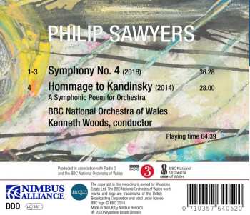CD The BBC National Orchestra Of Wales: Symphony No. 4 / Hommage To Kandinsky (A Symphonic Poem For Orchestra)