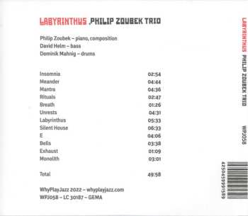 CD Philip Zoubek Trio: Labyrinthus