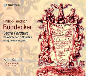CD Knut Schoch: Sacra Partitura - Solomotetten & Sonaten