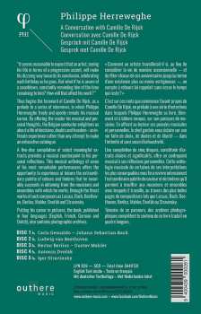 5CD/Box Set Philippe Herreweghe: A Conversation With Camille De Rijck