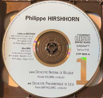 2CD Ludwig van Beethoven: Beethoven / Berg / Paganini