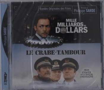Album Philippe Sarde: Mille Milliards De Dollars / Conte De La Folie Ordinaire / Le Crabe-Tambour (Bandes Originales Des Films)