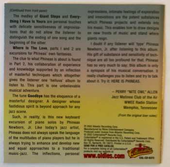 CD Phineas Newborn Jr.: Solo Piano