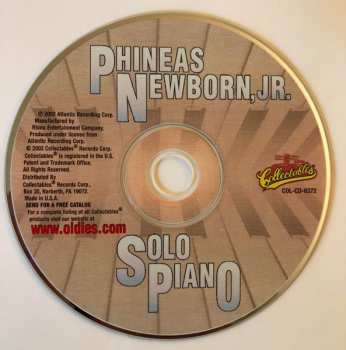 CD Phineas Newborn Jr.: Solo Piano