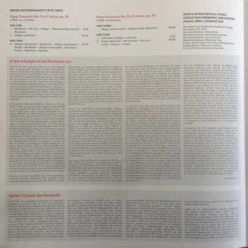 2LP The Czech Philharmonic Orchestra: Piano Concertos Nos 2&3