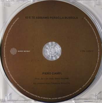 CD Piero Ciampi: Io E Te Abbiamo Perso La Bussola