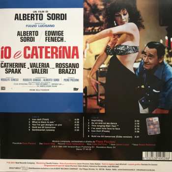 LP Piero Piccioni: Io E Caterina LTD