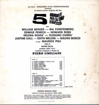 LP Piero Umiliani: 5 Bambole Per La Luna D'agosto - O.s.t.