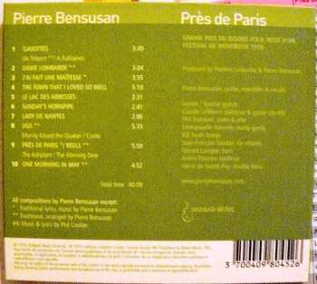 CD Pierre Bensusan: Près De Paris