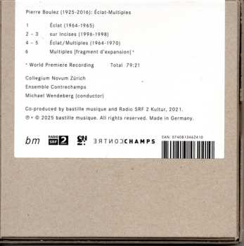 CD/Box Set Pierre Boulez: Éclat-Multiples
