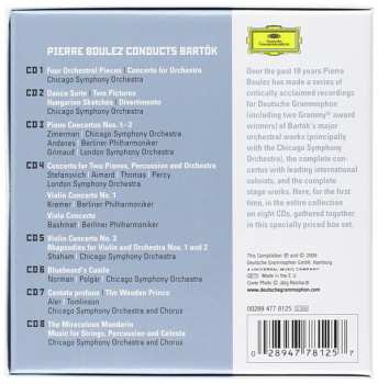 8CD/Box Set Béla Bartók: Pierre Boulez Conducts Bartók