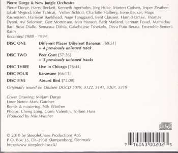 5CD Pierre Dørge & New Jungle Orchestra: The Olufsen Years 1988-1994 LTD