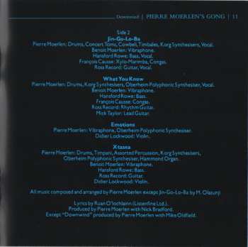 CD Pierre Moerlen's Gong: Downwind