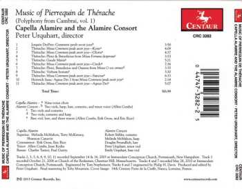 CD Capella Alamire: Music Of Pierrequin de Thérache