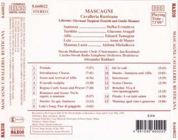 CD Slovak Radio Symphony Orchestra: Cavalleria Rusticana 